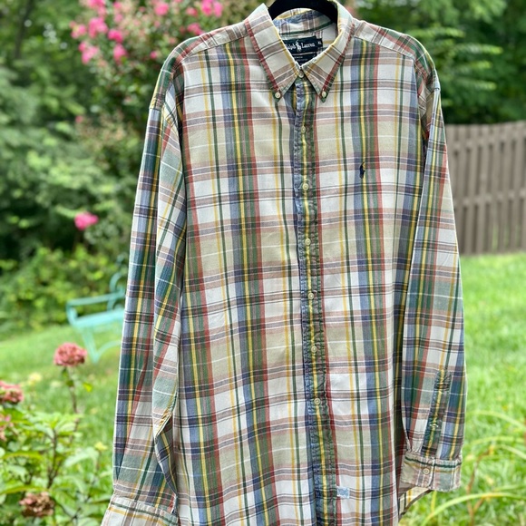 Ralph Lauren XL Men's Plaid Shirt - Picture 1 of 7